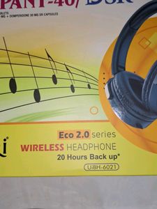 u&amp;i bluetooth eco 2.0 wireless headphones