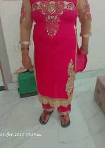Elegant Pink Kurta Set