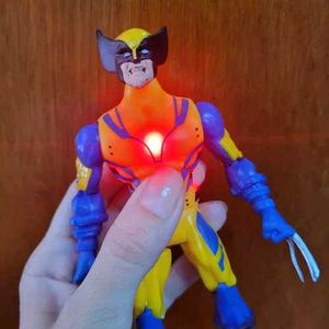 Deadpool Wolverine Figures Dolls With Lights