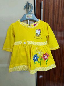 Love Mom Frock For Babies