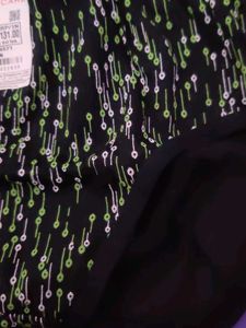 Printed Black Briefs