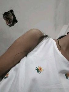 Cute Floral Embroidered Tank Top.  SALE 100! Rupee