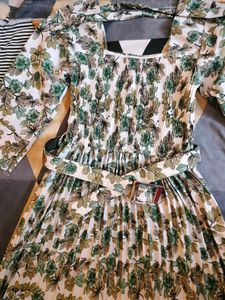 Women Pleated Dress