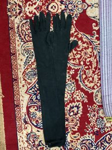 Black Hand Gloves Available