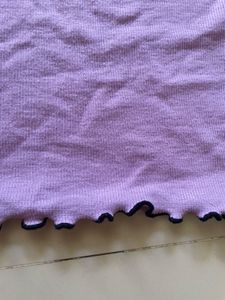 Cute Purple tie up top