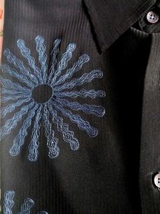 Black Party Wear Shirt size 42