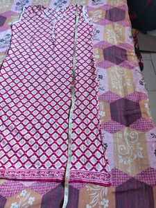 Cotton Sleeveless Kurti