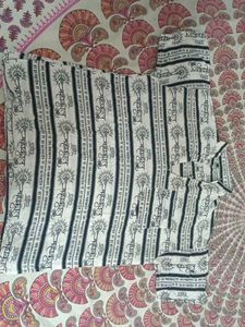 Printed Button-Down Shirt