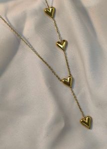 Heart Y Necklace