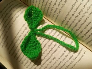 Handmade Crochet Leaf Sprout 🌱