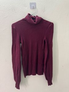 Oodji Maroon Sweater
