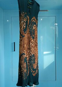 Unique Vintage Print Dress