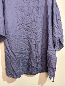 Elegant Blue Tunic Top