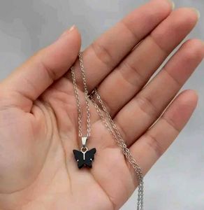 Butterfly Pendant Necklace