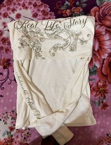 White Off Shoulder Top