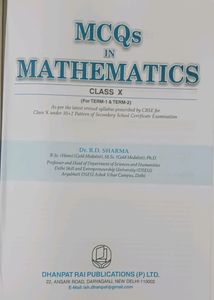 SALE🔥RD Sharma MCQ Book