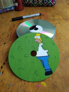 Anime CD Painting