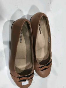 Hush Puppies Brown Ballet Flats