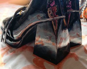 Black Mary Jane Flats