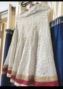 polka skirt/lehanga dress