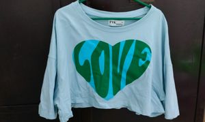 Oversized Crop Top