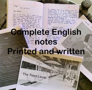 ENGLISH CLASS12th