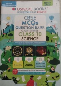 CBSE Class 10 Science MCQ Question Bank