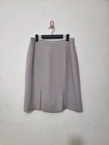 Korean Grey Pencil Skirt