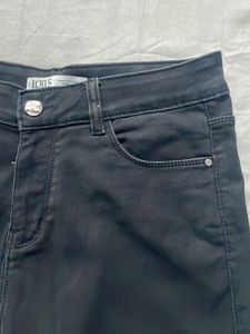 Black Straight Leg Jeans