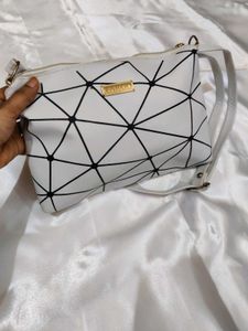 Geometric Shoulder Bag