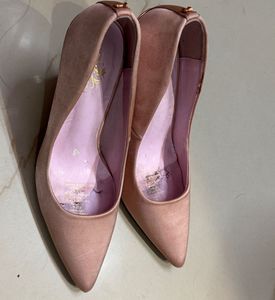 Pink Pointed Heels