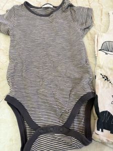 Baby Clothing Set - Bodysuit &amp; Romper