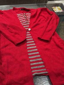 Wollen Red Top For Women