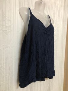 Blue Sleeveless Top