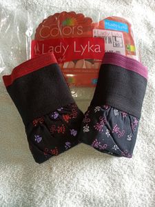 Lady lyka Tummy Tucker High Waist Panties Pack 2