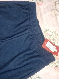 Navy Blue Wide Leg Pants