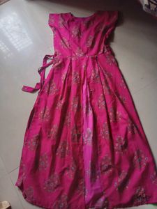 Pink Printed Dress