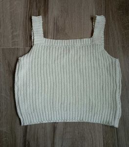 Knitted Crop Top.