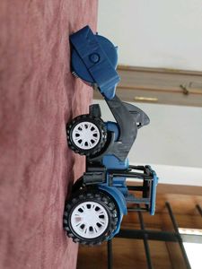 Blue Toy Tractor