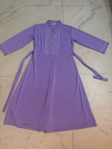 Elegant Purple Dress