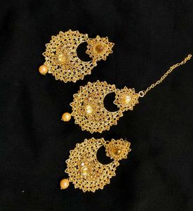 Gold Plated Indian Jewelry Set