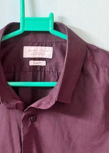 Maroon Casual Shirt