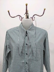 Gingham Button-Down Shirt