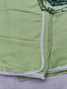 C Green Saree