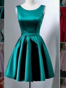 NEW❤‍🔥Elegant Teal Fit & Flare Dress