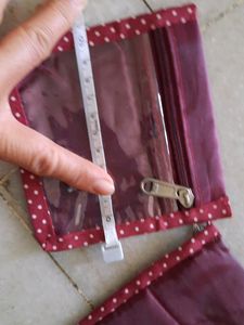 New ...pouch For Jewellery Set Of 5 Piece ,dont Miss The Quality
