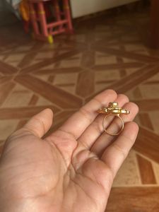 Statement Gold Flower Ring