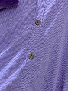 Lavender Colour Ribbed Top