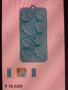 6 Pack Leaves Silicon Candy &amp; Resin Mould