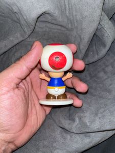 Mario Mushroom Head Figure
